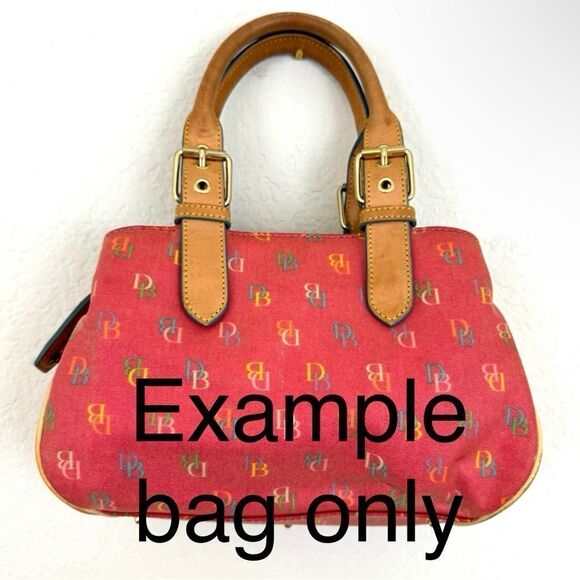 Dooney Bourke satchel replacement straps / handles
And bag charm - Picture 2 of 9